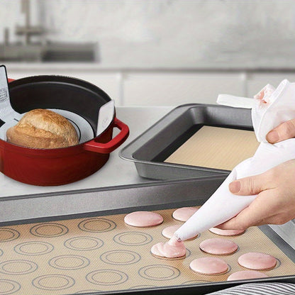 1pc Silicone Baking Mat for Oven Reusable Non Stick Heat Resistant Bakeware Sheets Liner Baking Tools for Cookie Macaron Bread