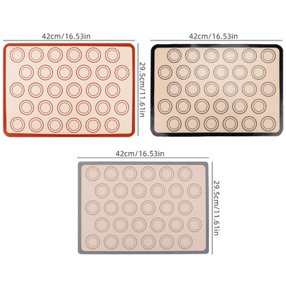 1pc Silicone Baking Mat for Oven Reusable Non Stick Heat Resistant Bakeware Sheets Liner Baking Tools for Cookie Macaron Bread