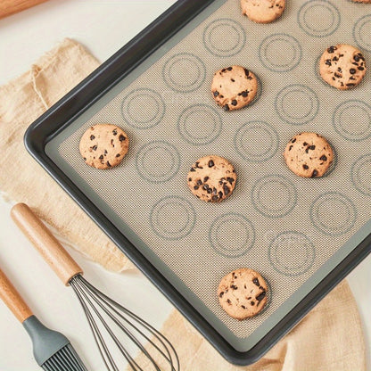 1pc Silicone Baking Mat for Oven Reusable Non Stick Heat Resistant Bakeware Sheets Liner Baking Tools for Cookie Macaron Bread