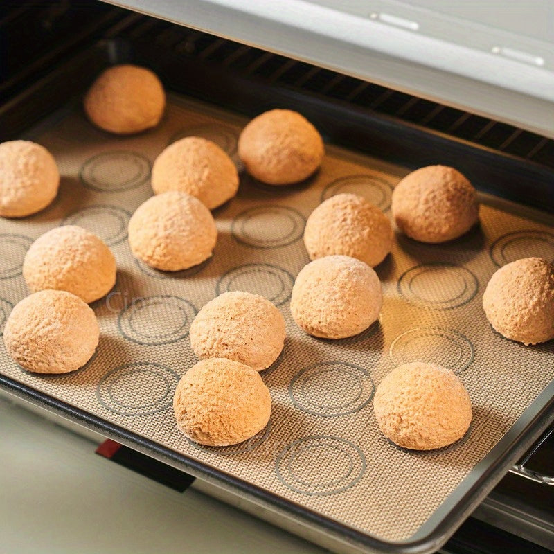 1pc Silicone Baking Mat for Oven Reusable Non Stick Heat Resistant Bakeware Sheets Liner Baking Tools for Cookie Macaron Bread